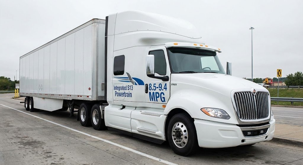 International LT625 Truck N Trailer Roadside