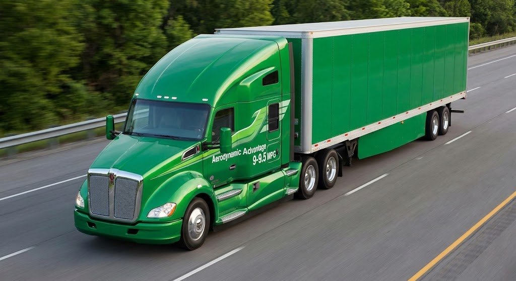 Kenworth T680 Advantage Truck N Trailer Roadside