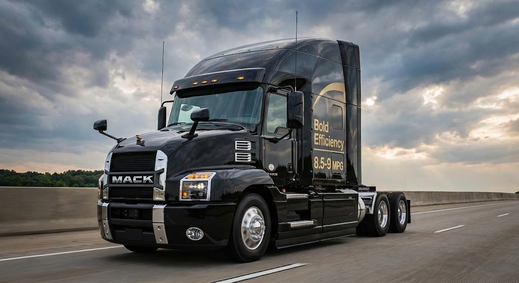Mack Anthem Truck N Trailer Roadside