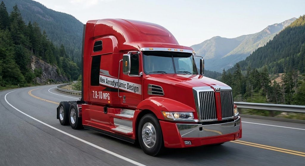 Western Star 57X Truck N Trailer Roadside