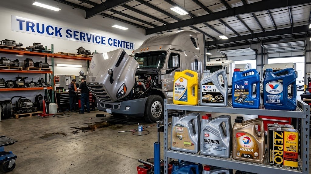 Best Engine Oil for Semi Trucks