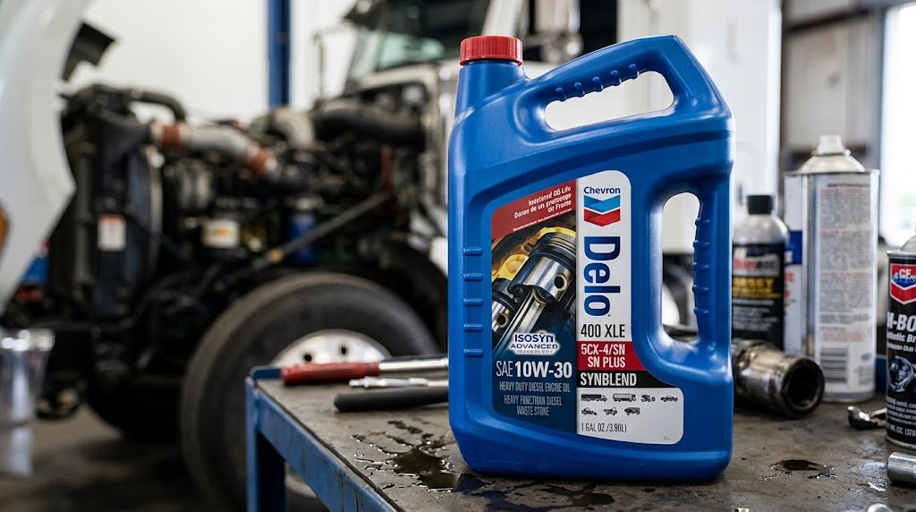 Chevron Delo 400 XLE Synthetic Blend 10W-30