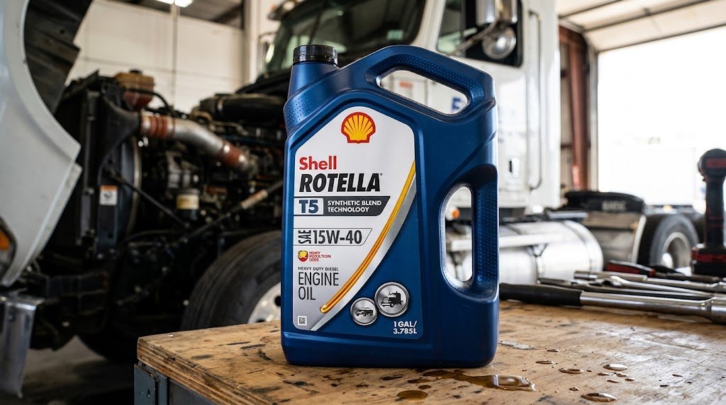 Shell Rotella T5 Synthetic Blend 15W-40