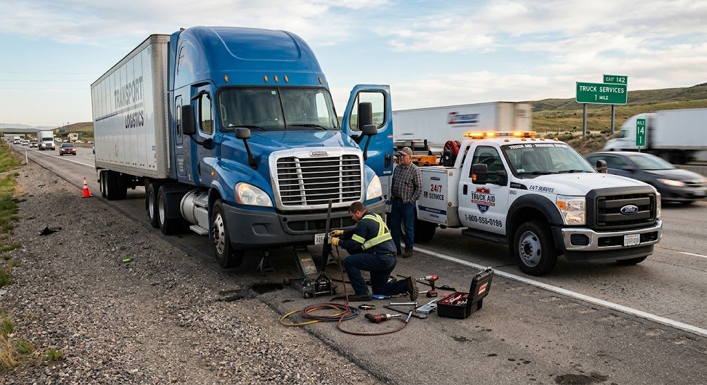 Roadside Service for Semi Trucks