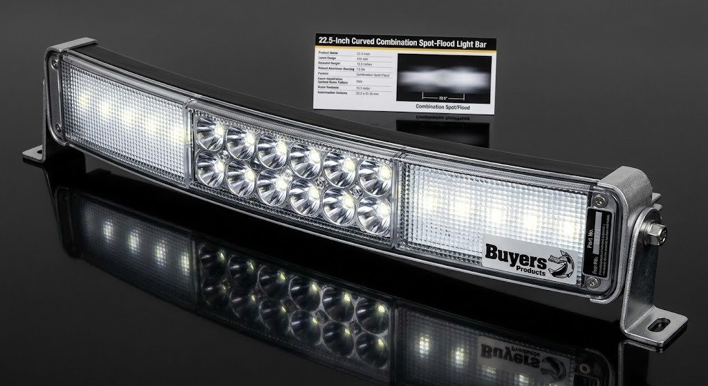 Buyers Products 22.5-Inch Curved Combination Spot-Flood Light Bar