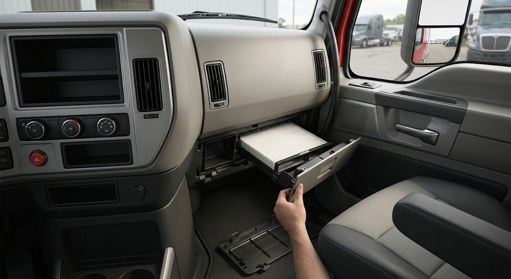 Mack Cabin Air Filter Location