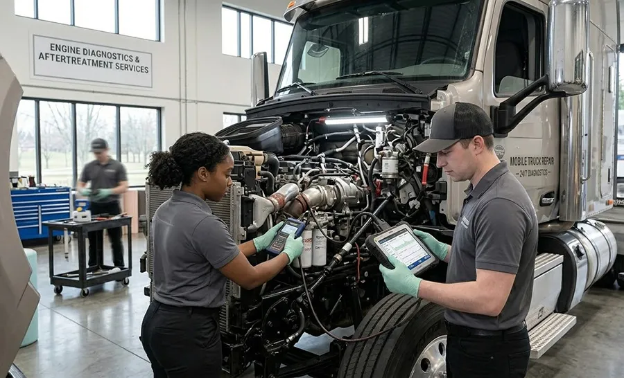 Mobile Engine Diagnostics and Repair